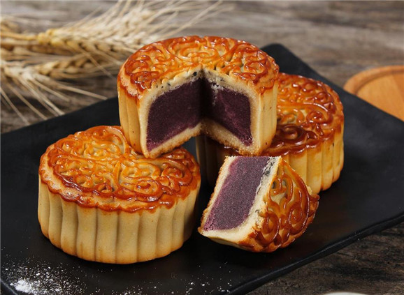 月饼培训,学月饼